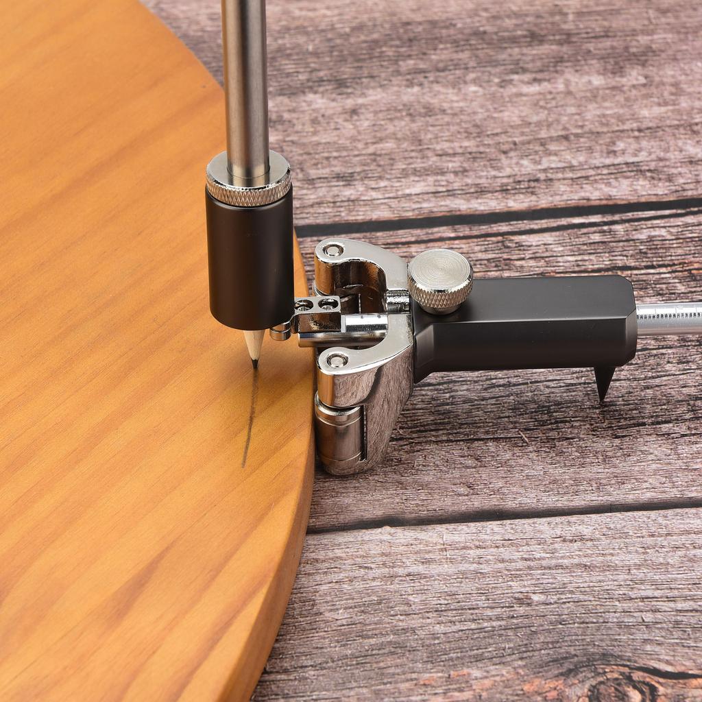 Woodworking Linear Scriber Tool Straight Line Arc Dual Purpose Contour Gauge Multifunctional Scribing Tool