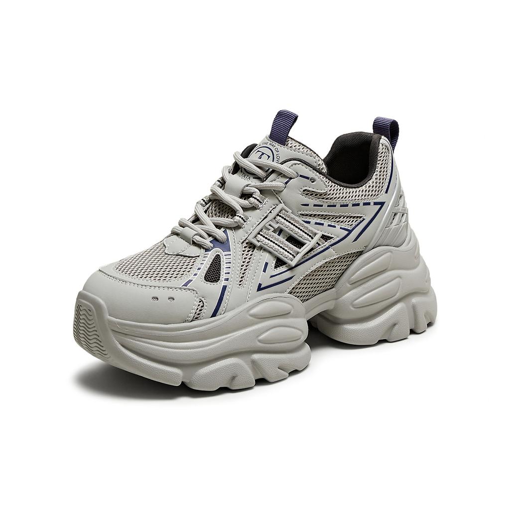 TATA/He She 2025 Summer Fashionable Casual Versatile Female Dad Shoes