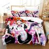 3D Cartoons LoveLive! School Idol Project Bedding Sets Duvet Cover Set with Pillowcase Twin Full Queen King Bedclothes Bed