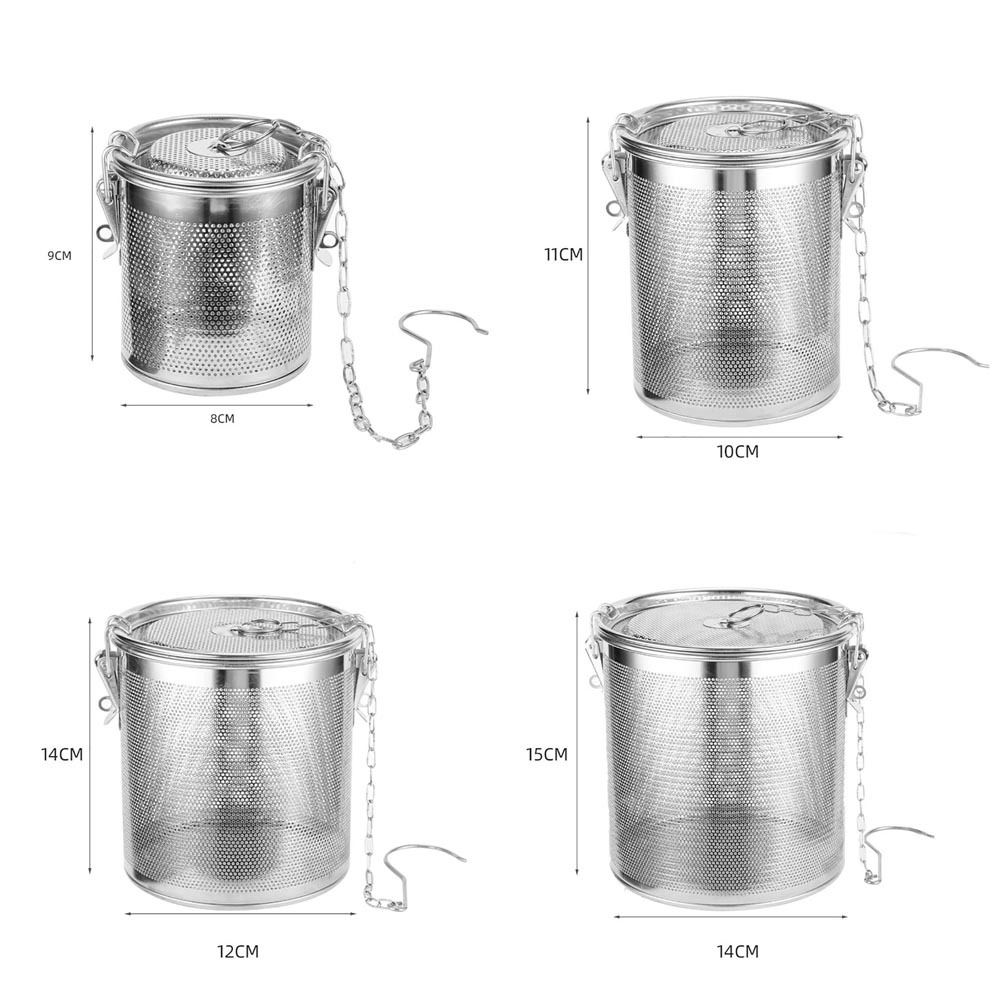 Stainless Steel Seasoning Cage Kitchen Tools Seasoning Strainer New Basket Filter Bag