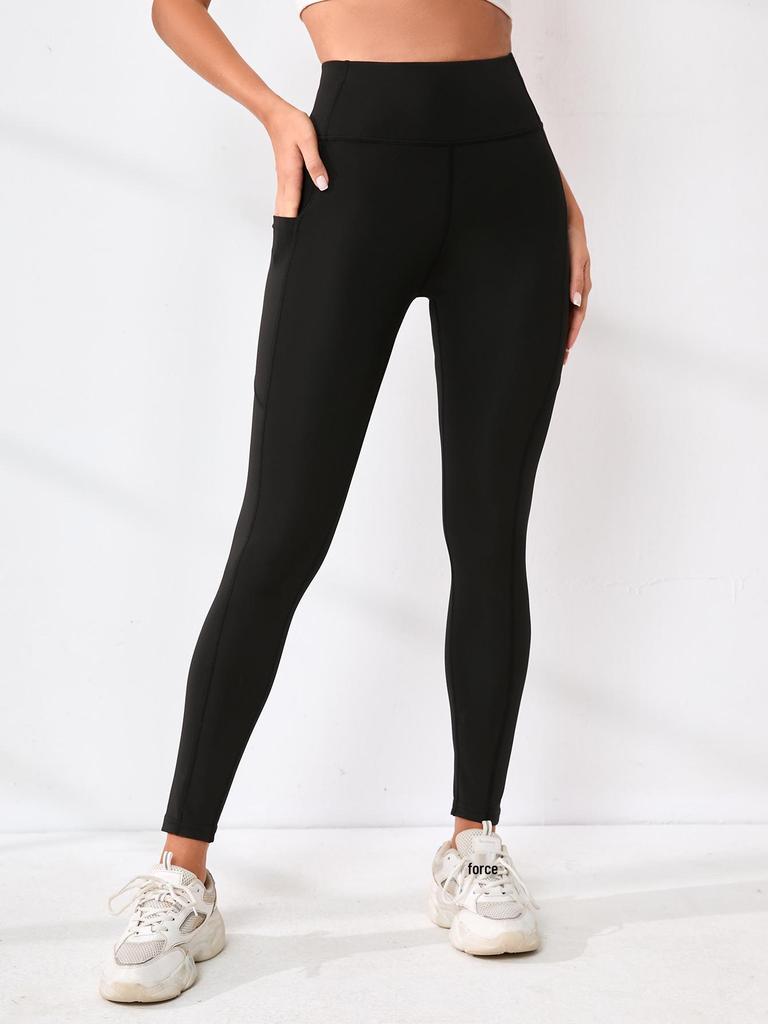 Hottest-Selling High-Waisted Yoga Leggings: Sexy Solid Color Fitness Pants for Women