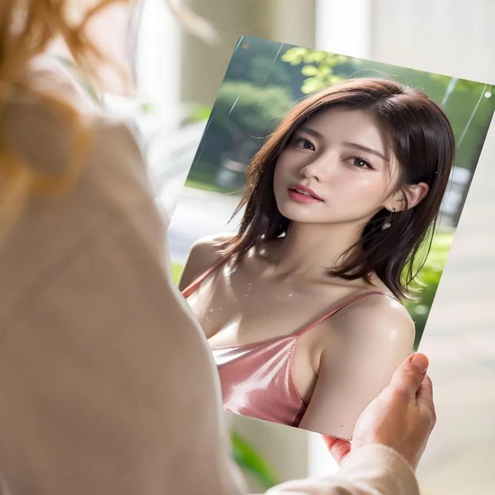 Blechschild 2D Retro Wanddeko Metallschild 7,87x11,8 Zoll Wasserdicht