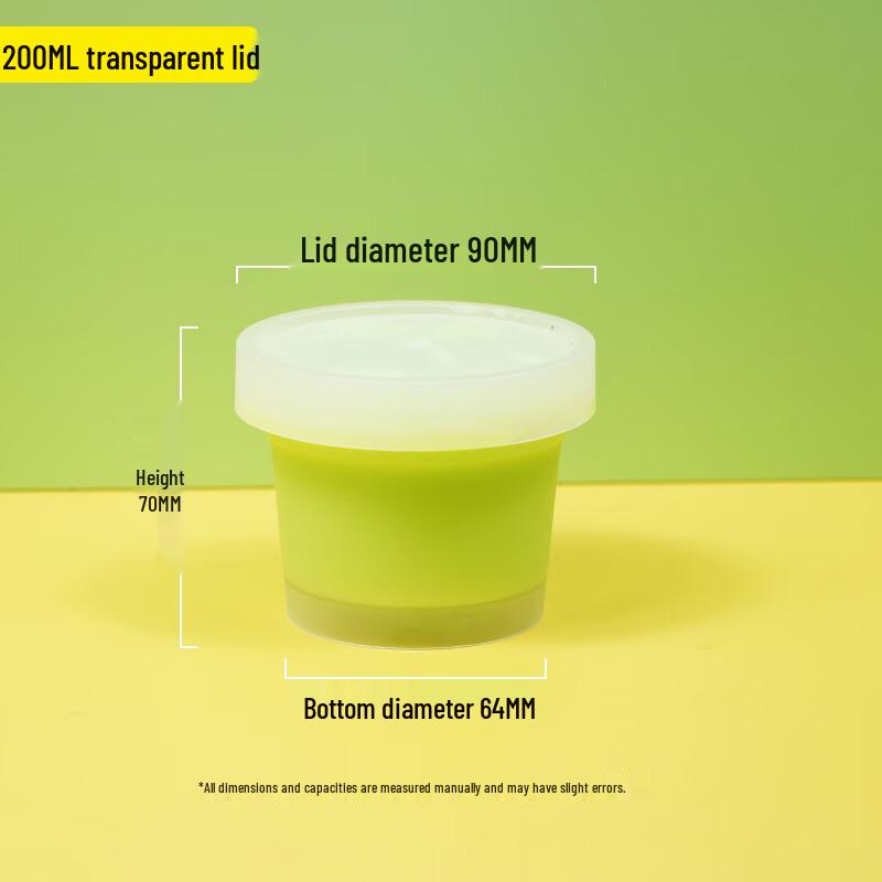 Disposable Plastic Dessert Cups