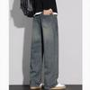 Trendy brand straight jeans men's loose and thin casual versatile American high street wide-leg new jeans