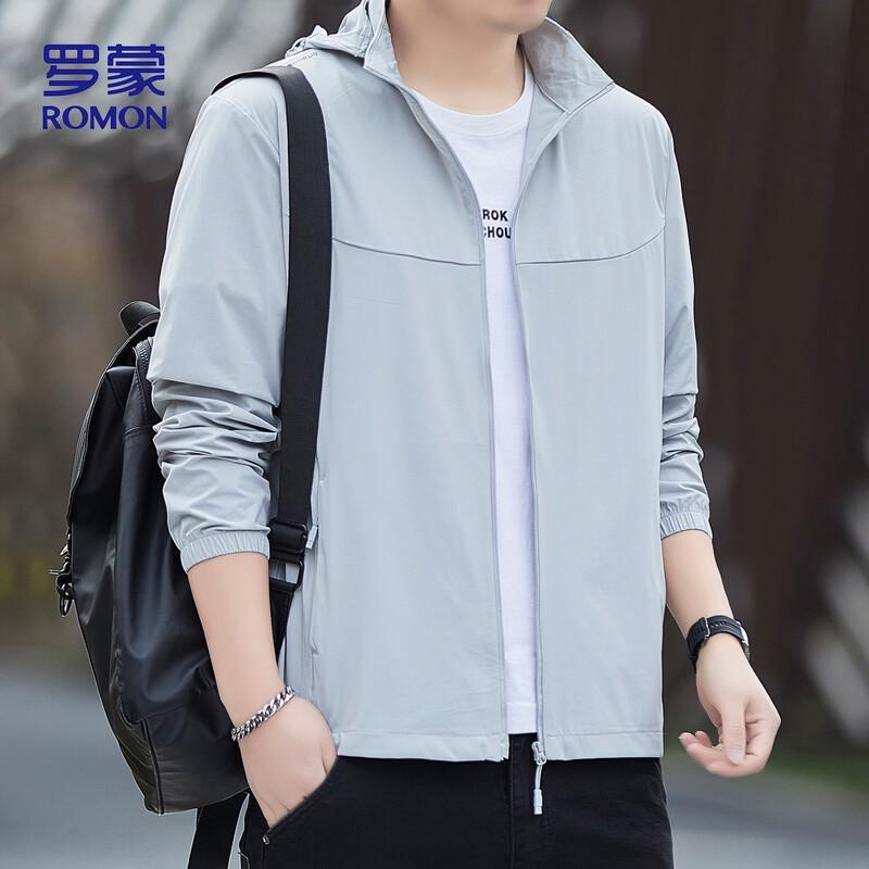 ROMON Men's Summer Ice Silk Sun Protection Jacket