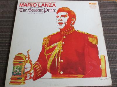 LP Record MARIO LANZA  Mario Lanza Sings Hit Songs From Th LSC3216E RCA RED SEAL Canada Classical Used