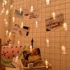 LED Photo Wall Clips Battery & USB String Lights for Holiday & Dorm Decor