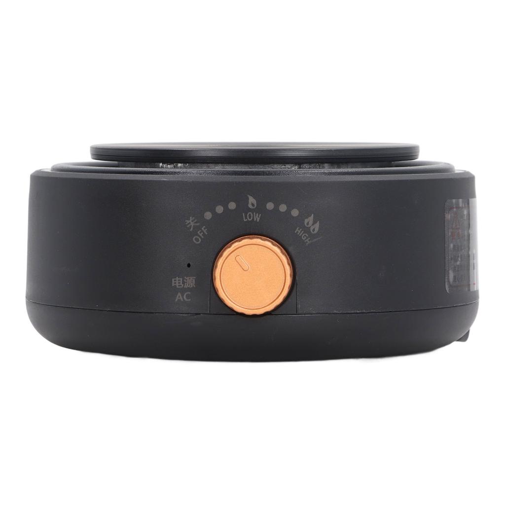 Countertop Single Burner Portable Multifunction Efficient Safe 360 Deg Heating Electric Hot Plate for Home Dorm