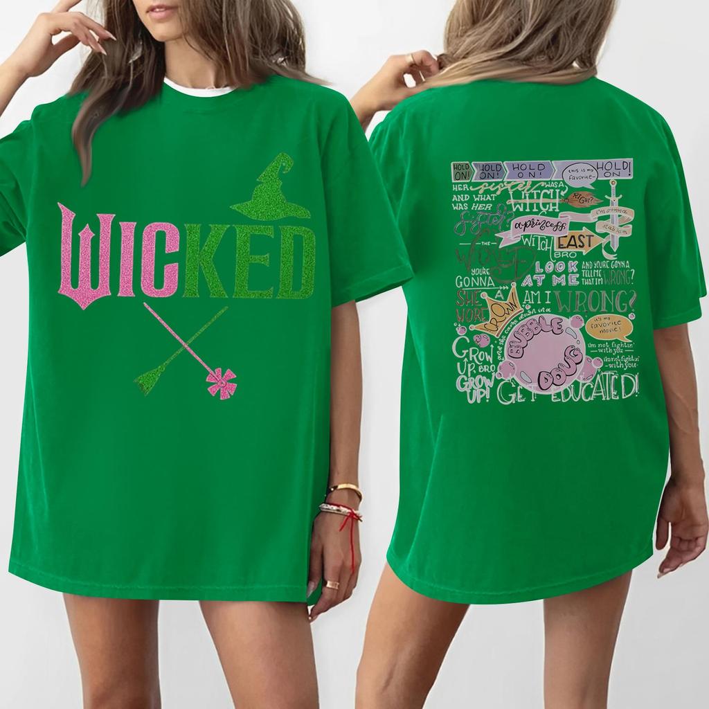 Women's Casual Fashion Round Neck Printed Short Sleeve T-Shirt Top