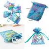 Hot Sale Korean Cute New Organza  Jewelry Pouch Coralline Wedding Party Favor Candy Gift Bag