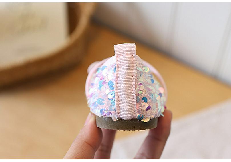 2026 Trendy Sequin Bow Princess Flats - Soft Sole Kids' Shoes for Girls