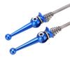 1 Pair   Hub Quick Release Poles Bike Front Rear   Alloy Axle Skewer Lever