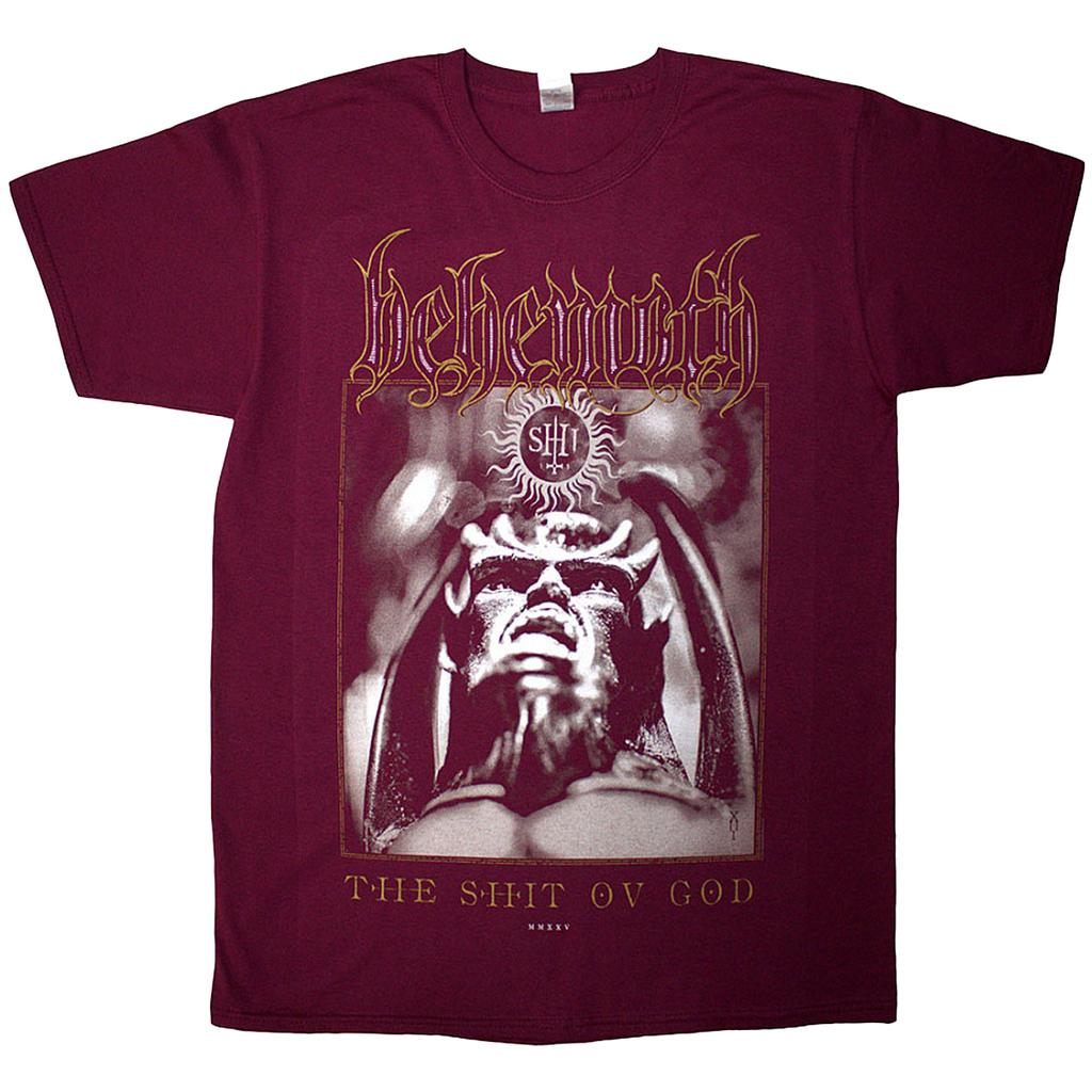 Behemoth Unisex Adult The Shit Ov God Cover Back Print T-Shirt