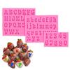 3D Letter Number Silicone Fondant Molds Chocolate Cake Molds Cake Decorating DIY Tools Jelly Cookies Baking Printing Mould