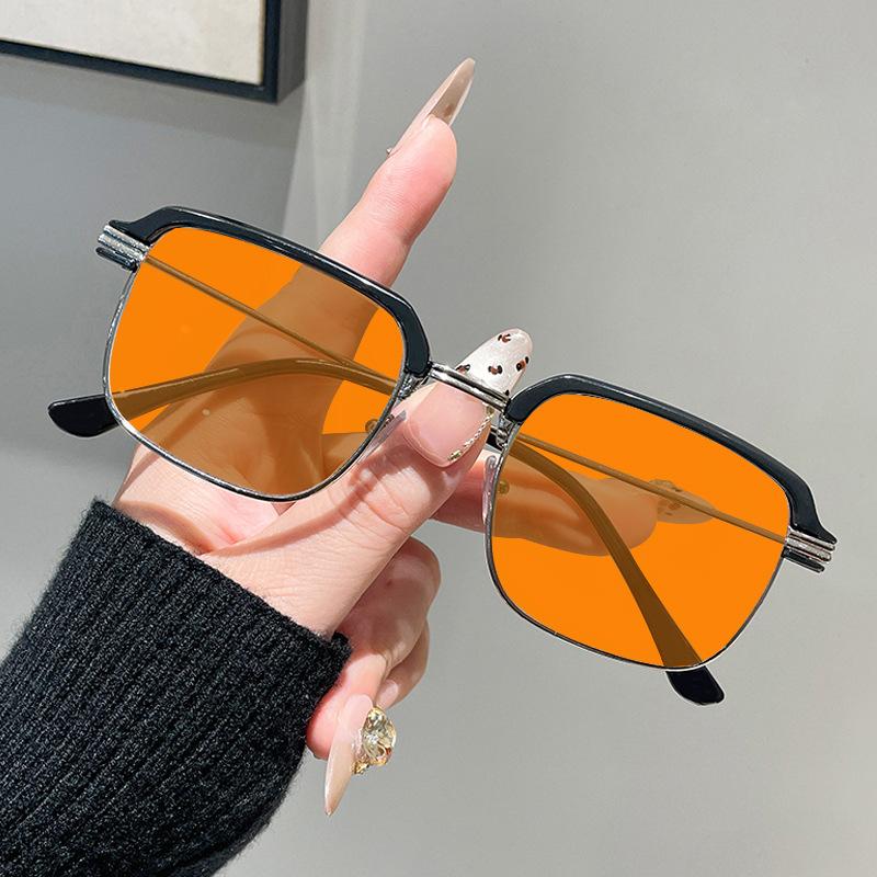 Ultra-Lightweight Metal Night Vision Anti-Blue Light Glasses Unisex Design Specialized Eye Protection for Phone and Computer Use