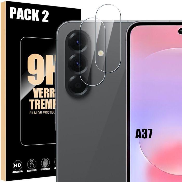 Verre Trempé Caméra Arrière pour Samsung Galaxy A37 5G - Protection Antichoc Rigide 9H