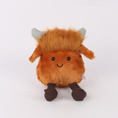 Nowy Cielak Carey Średni Pluszowy Pluszowa Zabawka Pluszowa Lalka, Pluszowa Zabawka Krowa Wyżynna