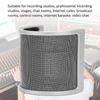 U Shape Microphone Windscreen Adjustable Windscreen Cover Mesh Shield  Studio Recording