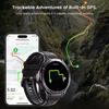 2025 New GPS Smart Watch Men Bluetooth Call 100+Sport GPS Track Watches Voice Assistant Waterproof Smartwatch For Android IOS