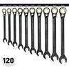 20-Piece STARWORK TRUE MECHANIC? Ratchet Wrench Set, 120T Dual-Purpose Head, Non-Slip Gear, XL (SAE/Metric), with Storage Bag