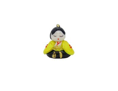 Glass Square Cute Glass Hina Dolls Large Shoes