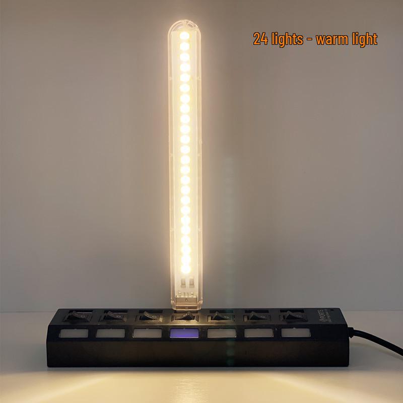 LED USB Foto- & Umgebungslicht für Influencer, Live-Streaming, Schlafzimmeratmosphäre und Festivaldeko (5V Mehrfarbig)