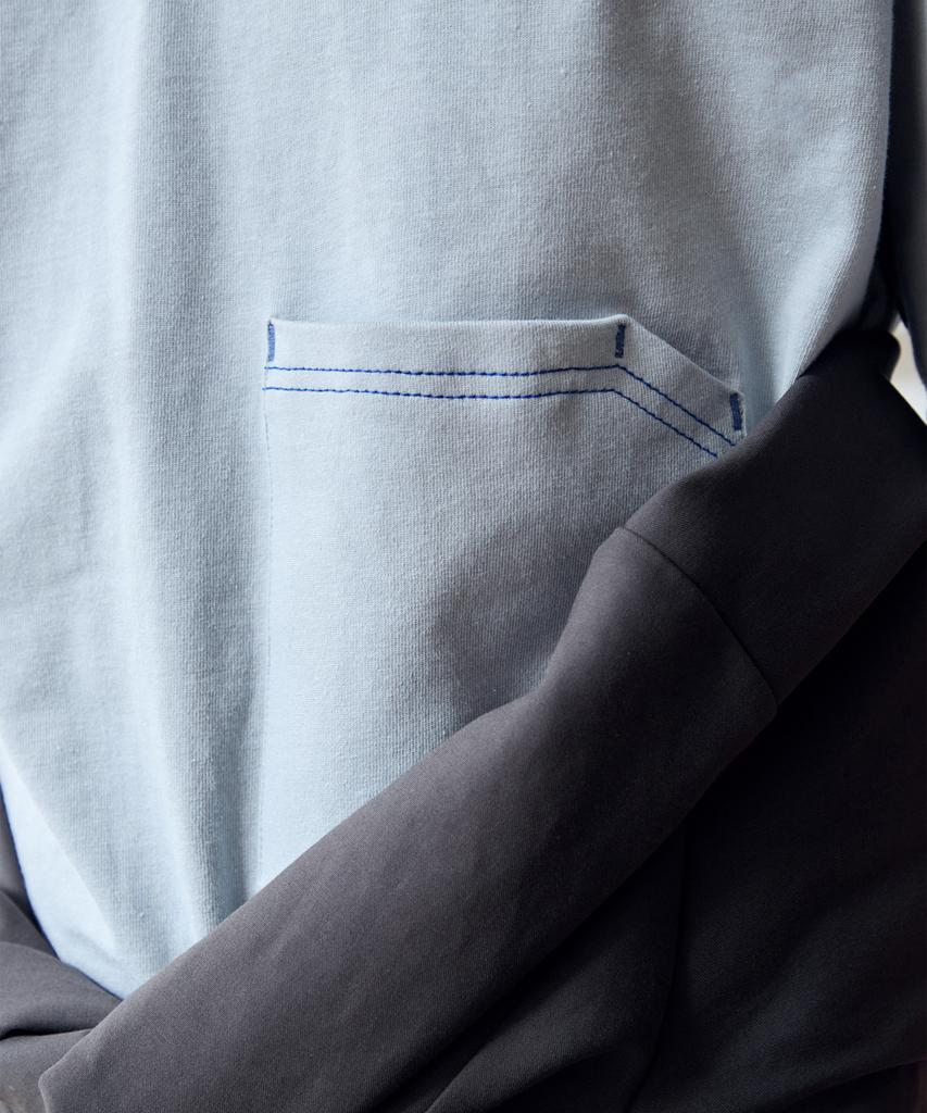 DENSITY Pocket T-Shirt_Light Gray
