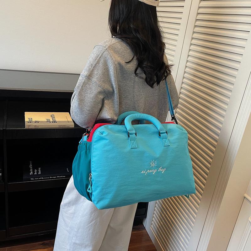 Spicy Girl Style Travel Bag, Washable Large Shoulder Bag, Crossbody for Commuting, Large Capacity Outdoor Handbag, Storage Bag