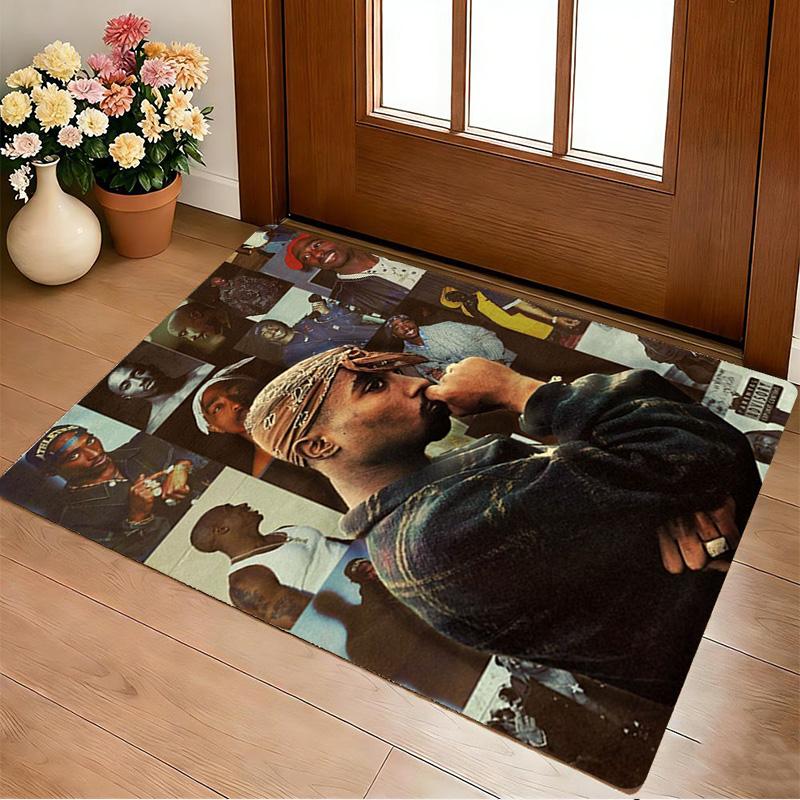 Rap Legends Living Room Non-Slip Area Rug Soft Carpet for Bedroom Game Playroom Sofa Office Home Decor Doormat Christmas Gift C9211200