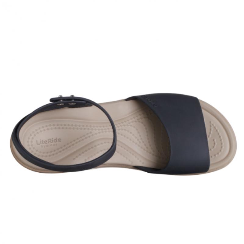 Crocs Women S Brooklyn Ankle Strap Wedge Bkm  24SwSd209406 