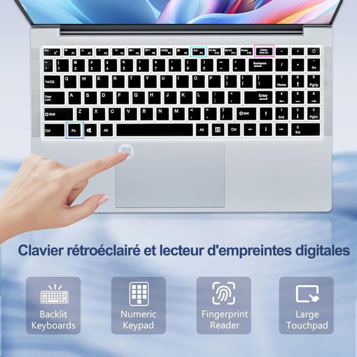 PC Portable Gamer | Core i9-11900H - RAM 16Go - 512Go SSD- 15,6" FHD IPS - Win 11 Pro Ordinateur Portable