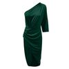 Women's Summer Fashion Sexy Sleeveless Off Shoulder Bag Hip Dress