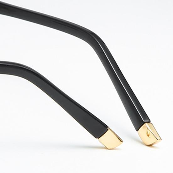 Blue Light Blocking Glasses Rimless Frame Clear Lens Reading Glasses Intelligent Zoom Anti-Glare Eyeglasses for Women Men