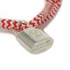 Used LV Circle Padlock Bracelet In Silver with Lock, Q95705 7986, Cotton, 12564, Sophie Turner 925 Red, Women's from