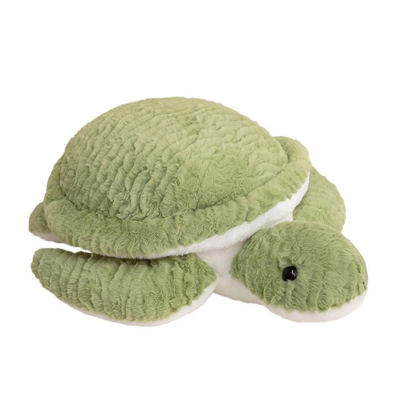 Marine Animal Plush Toy Turtle With Soft Short Plush For Kids Collecting Gift