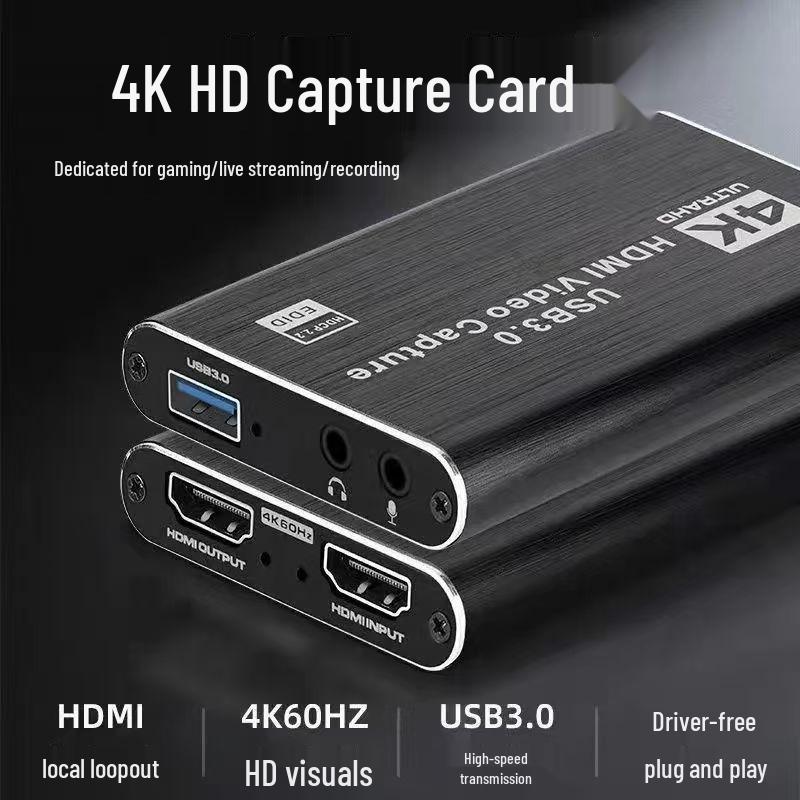 USB 3.0 HDMI HD Video Capture Card for Mobile and PC Gaming, Live Streaming, Recording, 2131 Chip Compatible HDTV Capture