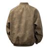 Spring and autumn polished men's leather jacket ruffian handsome stand-up collar locomotive casual trend slim leather jacket jacket jackets