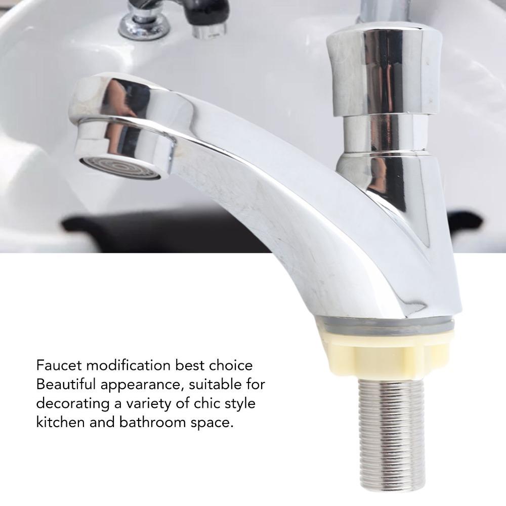 Alloy Faucet Automatic Shut Off Sink Tap Durable Water Tap  Factory