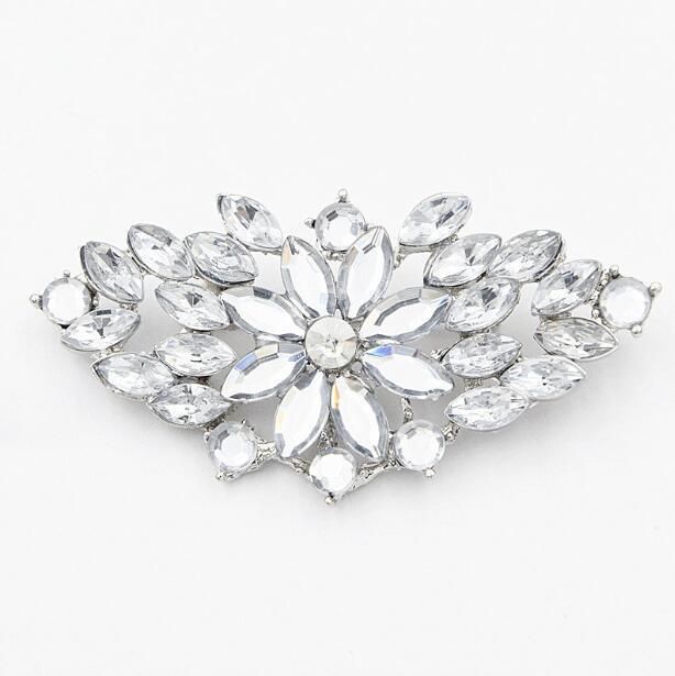 Elegant Bridal Bouquet Flower Brooch