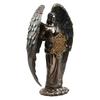 Talmudic Judaism Metatron Angel Holding Sacred Flower Of Life Geometric Statue