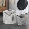 Bathroom Laundry Basket Wall-mounted Organizer Dirty Clothes Baby Toy Folding Storage Basket Household  Bathroom Accessories
