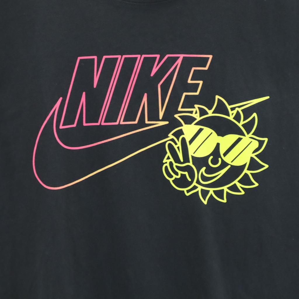 Nike Short Sleeve T-shirt XL Black Men's Used