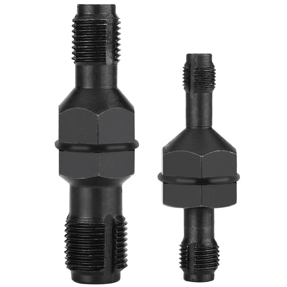 M10*1.0 Spark Plug Tap Set Carbon Steel Thread Restorer Tool For Trucks