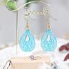 Various Shaped Earring Silicone Mold Set with Ear Hook Jump Rings Earplugs Suitable for Diy Craft Pendant Jewelry Making