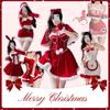 Red Sexy Lingerie: 2025 New Year Pajamas - Christmas Costume for Small Busts and Plus Sizes