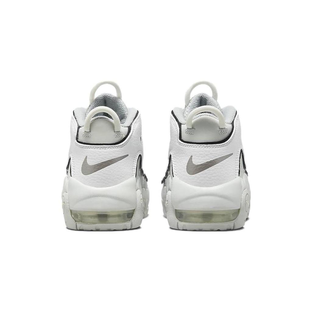 Nike Air More Uptempo PS Photon Dust Black Kids Sneakers White Metallic-Silver FD0023-001
