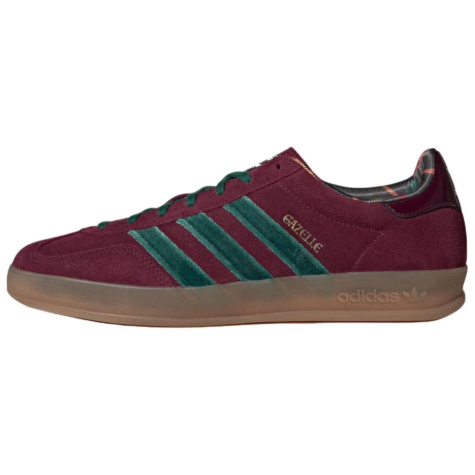 

Adidas Originals GAZELLE INDOOR German Army Trainers Unisex Red Sneakers JR4501 41⅓ красный