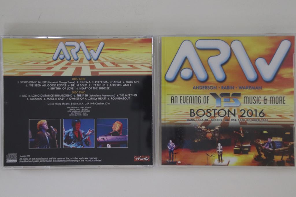 CD ARW - Boston 2016 AMITY377 AMITY Japan Rock Used
