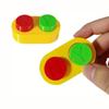 1 Pack 6.5Cm 3D Printed Eco-Friendly Pla,Yes No Button Fidget Toy, Novelty Desk Gadget