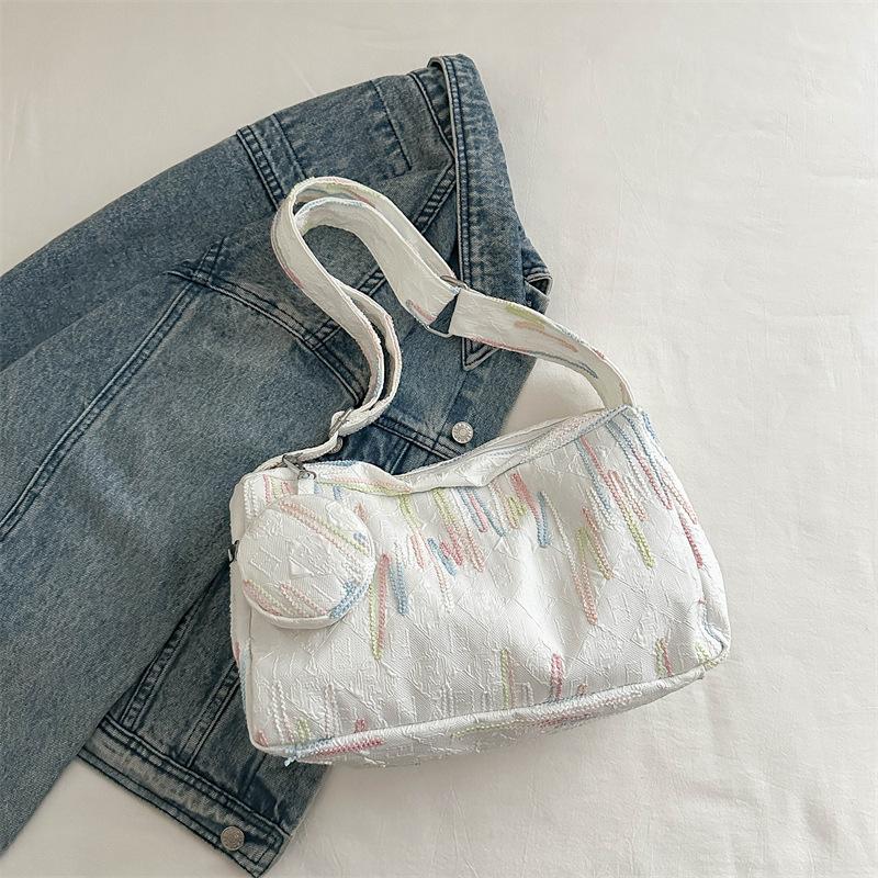 One-shoulder Crossbody Bag Fashion Trendy Large Capacity Tote Bag New Simple Summer Niche Design Bag for Women